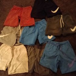 8 pairs of Nike shorts 