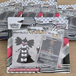 For Sale:
Brand New in Box Pokemon Trading Card Game TCG Scarlet & Violet White Flare Sticker Collection
