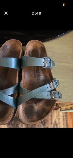 Birkenstock Teal Franca Sandal 6/ 6.5