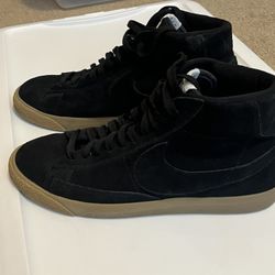 Nike Blazer Mid Black Gum Size 10 Men’s 