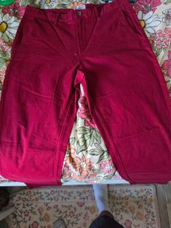 Penguin Red Chino Pants 32×32