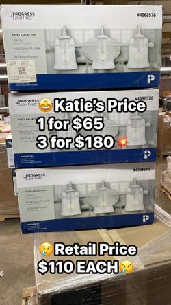 ✨NEW FARMHOUSE STYLE Bisset 22-Inch 3-Light Vanity Lights✨