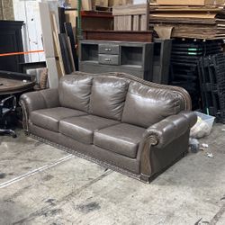 Leather Sofa 