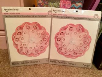 2 paper flowers new