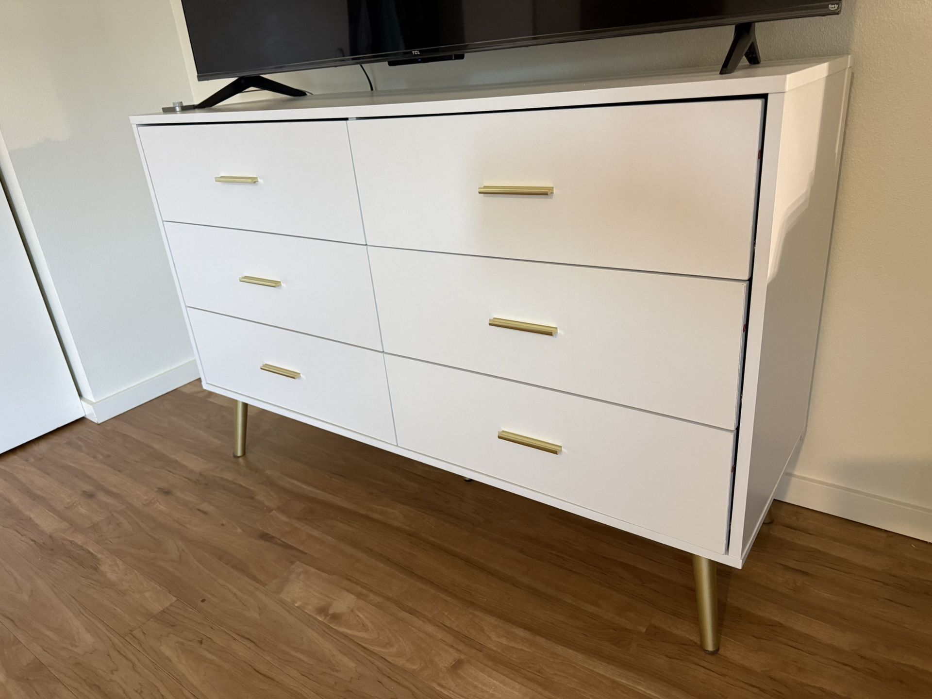 6 Drawer  Double Dresser