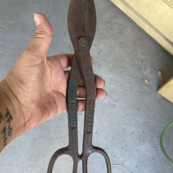 Vintage Tin Shears 