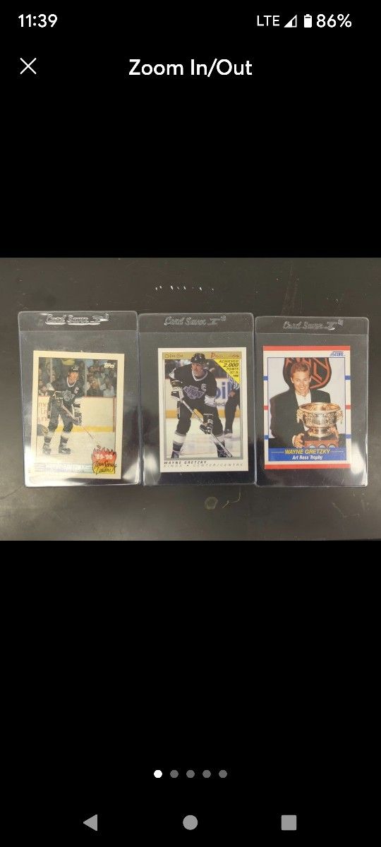 Wayne Gretzky hockey cards