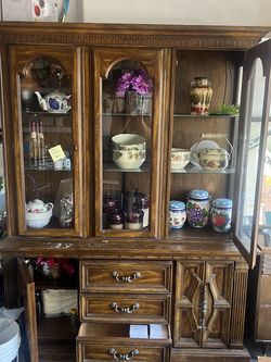 Vintage China Cabinet