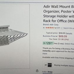 Blueprint Hanging System