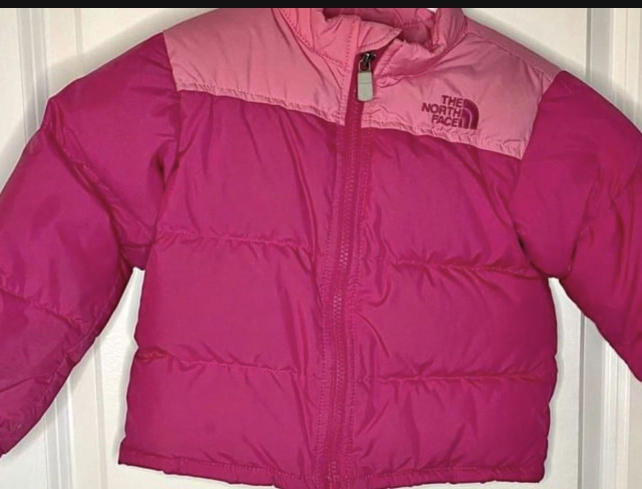 North Face Jacket Girls 18/24 Months