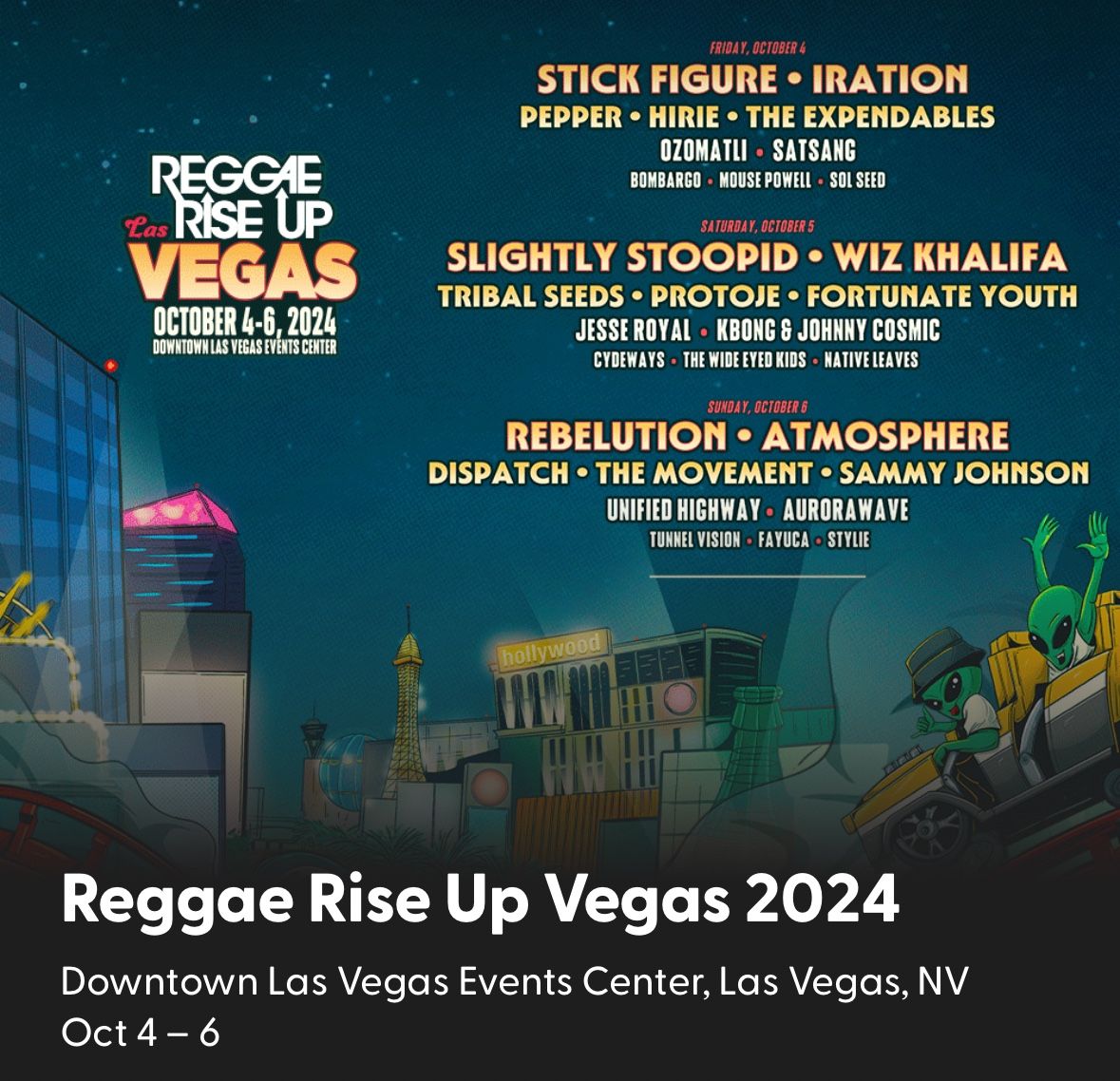 Reggae Rise Up VIP 3-Day