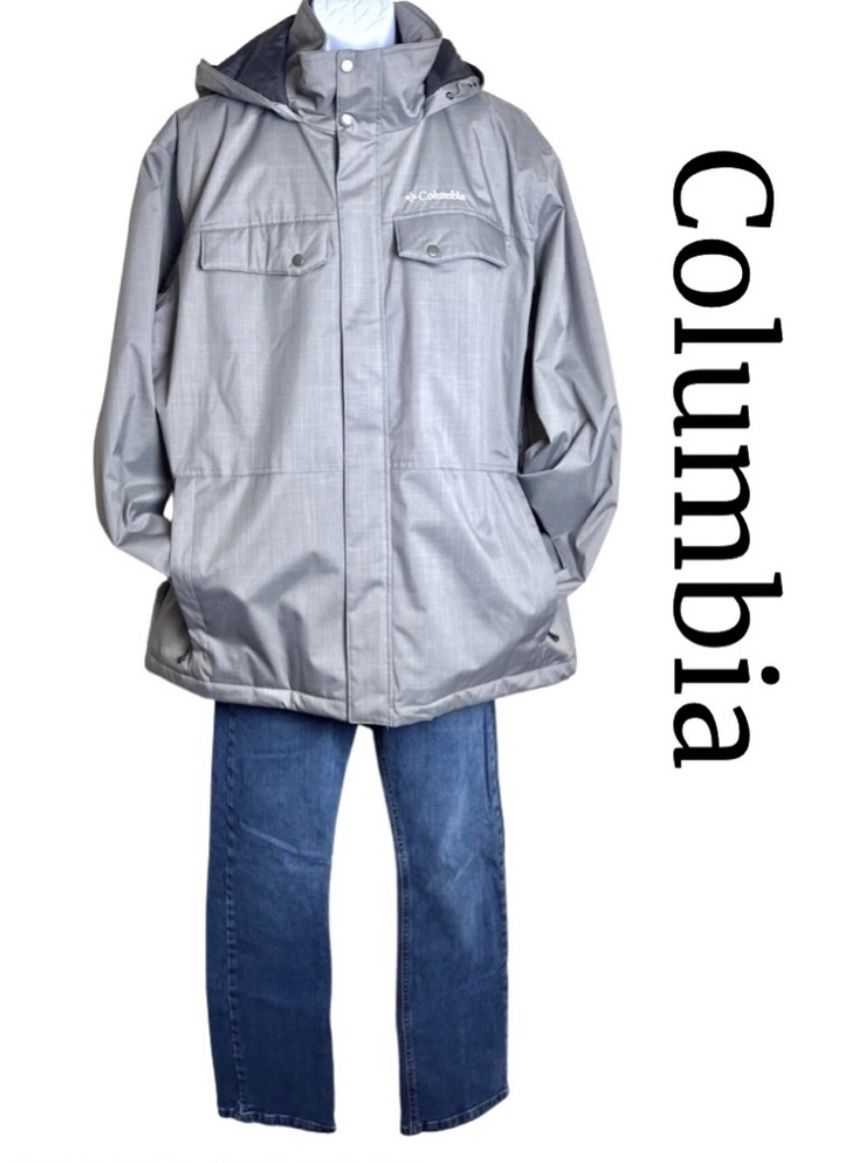 Columbia 3 in 1 Interchange Thermal Coil Hooded Coat Mens Size XXL NWOT!