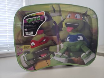 Brand New Ninja Turtle Snack and Play Tray with Folding Legs