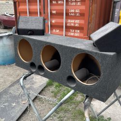 12” X3 Subwoofer Box. 
