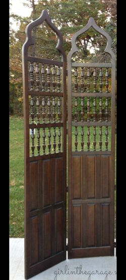 Vintage room dividers set of 2