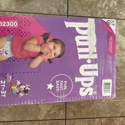 Huggies pull-ups size 2T-3T, 78 Count 