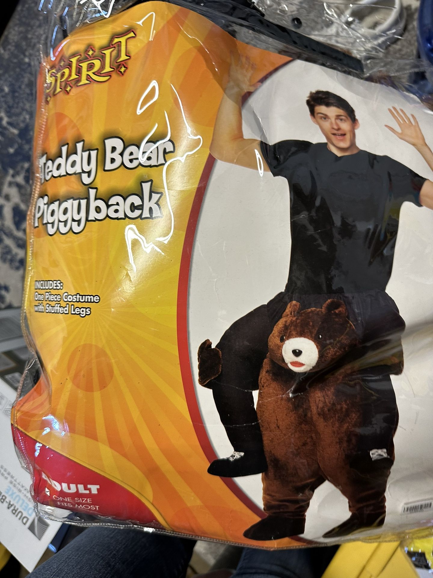 Teddy Bear Piggyback Costume