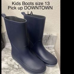 RAIN BOOTS KIDS SIZE 13      $10 pick up downtown LA Little Tokyo area perfect condition