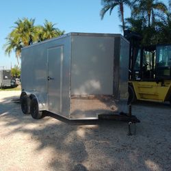 Trailer Source 7x12 Enclosed Cargo Trailer 7k