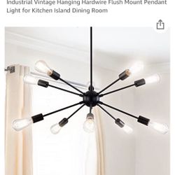 HimmLig 10-Light Sputnik Chandelier