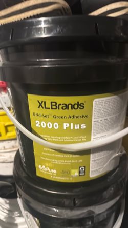 XL Brands Grid-Set 2000 Plus Green Adhesive 4 Gallon