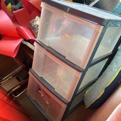 Plastic Cart File Cabinet