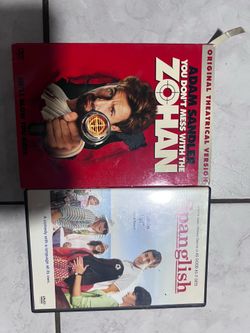 Adam Sandler DVD Movies Spanglish & you don't mess with the zohan