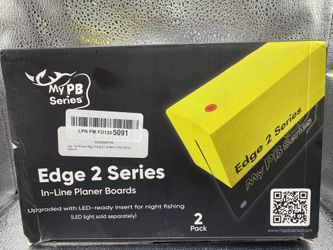 My PB Series Edge 2 Planer Boards 2 Pack Heavy Duty Adjustable LED Ready New