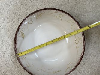 New Plate And Bowl