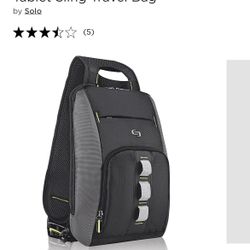 Solo active universal 13 inch tablet sling bag