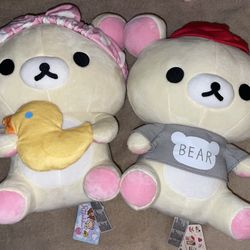 15 Inch Rilakkuma Plush Bundle