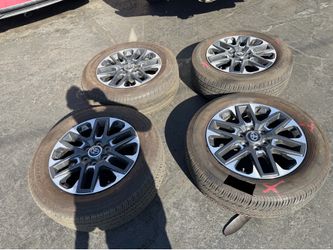 2025 Toyota Tundra wheels rims tires 265/60/20