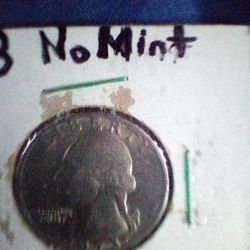 1973 Quarter No Mint.  $20