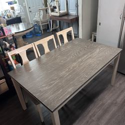 Dinner Table With 6 Chairs