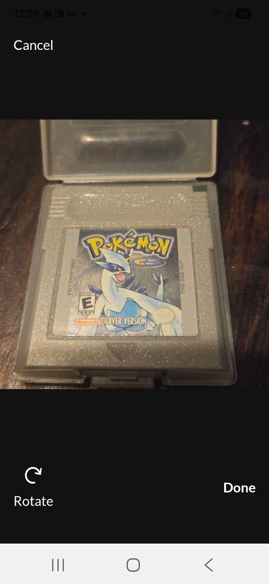 Pokémon Silver Version Nintendo Game Boy ColorMiami Dolphins "On Fire" bowling towel. Authentic Great Lable Plastic Sleeve