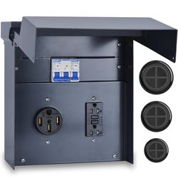 RV Electrical Panel with Breaker, Power Outlet Box, UL 50 20 A new $85 in n Lakeland  in n Lakeland