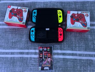 Nintendo Switch Bundle with Games and Controllers