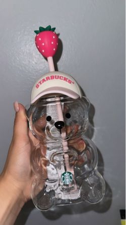 Starbucks pink Bear