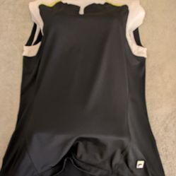 Size Medium Fila Black/White/Lime Top