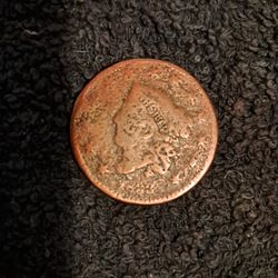 Matron Head Large Cent 1833 - BONUS Includes 5 Wheat Cents