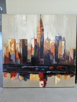 New York Canvas Art Painting