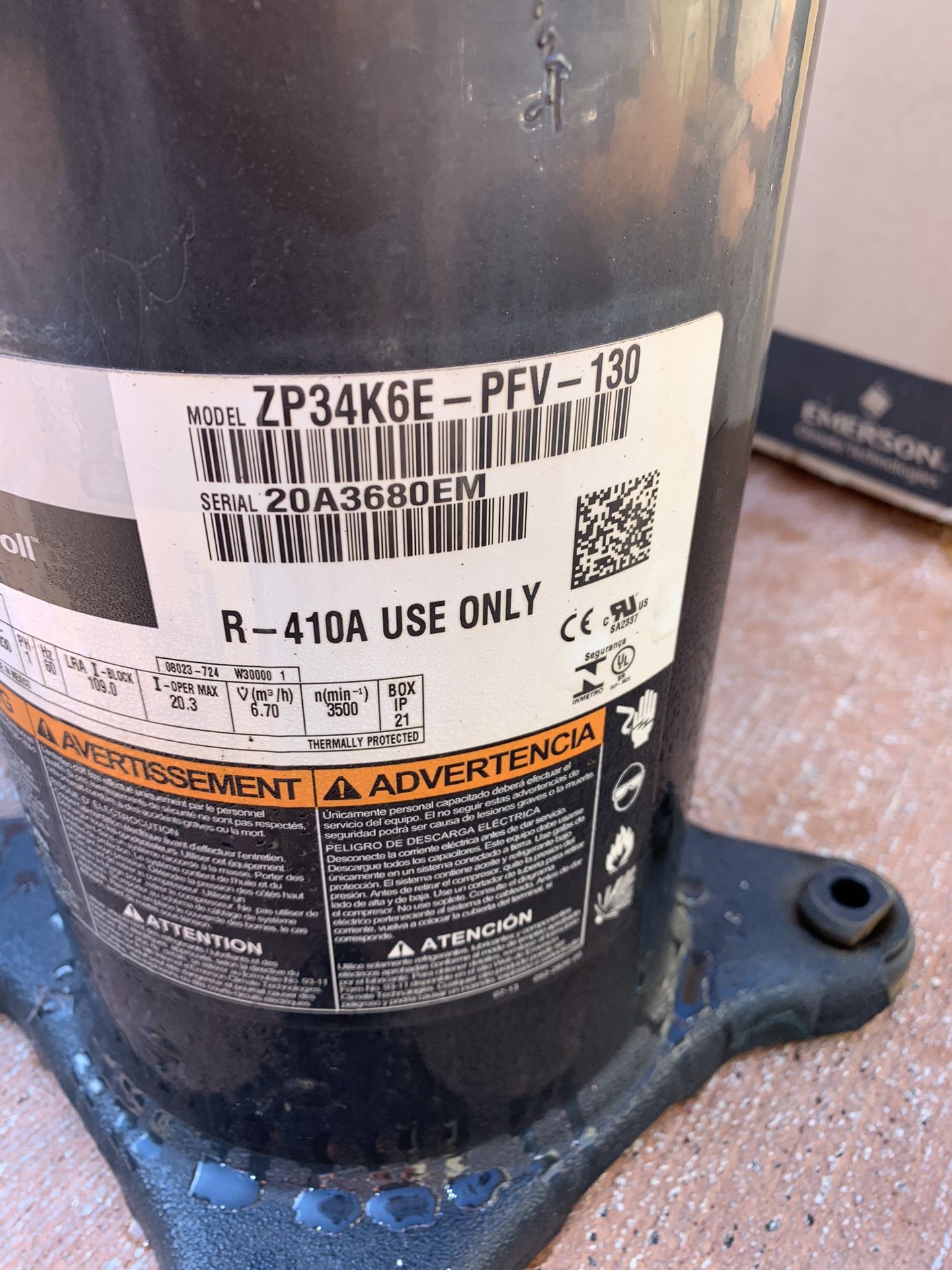 3 Ton R22 Compressor for Sale in Hialeah, FL OfferUp