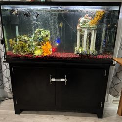 Fish Tank Stand with Storage. (Tank Not Included)