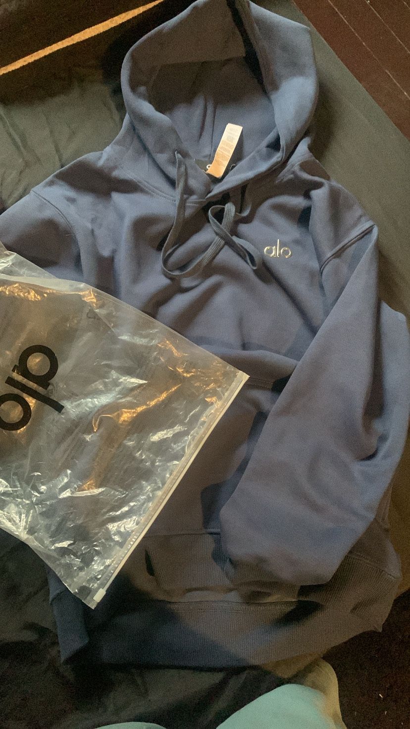 Blue S Alo Hoodie