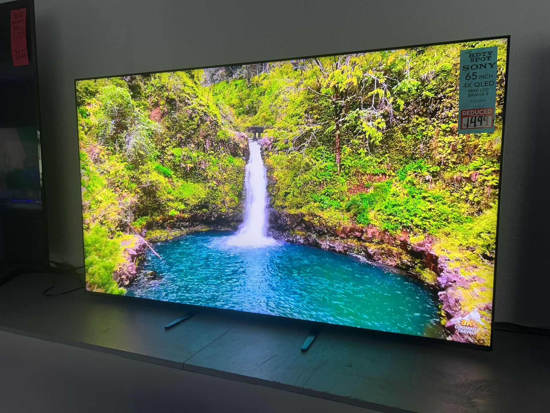 Sony 65-inch 4k 120hz qled bravia 9 tv qled mini led
