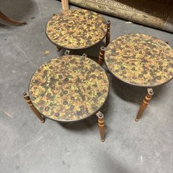 Various Round End Tables