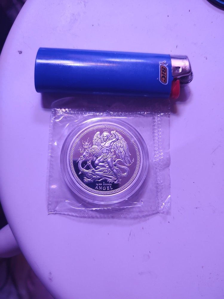2018 1 Oz Angel Silver Coin