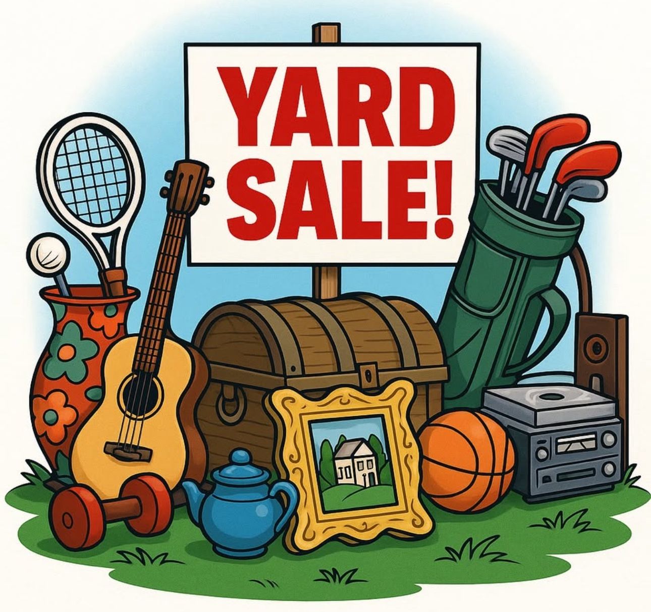 🎉 Huge Garage Sale - Saturday, May 3rd - Great Deals! 🎉