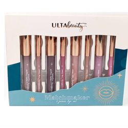 LIPSTICK, LIP GLOSS, & LIP LINER SET 8 PIECE ULTA BEAUTY "MATCHMAKER" 