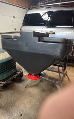 ATV salt spreader
